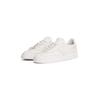 Sneaker TOMMY JEANS "THE GREENWICH EDGE FULL LEATHER", Damen, Gr. 39, weiß, Leder, sportlich, Schuhe, Freizeitschuh, Halbschuh, Schnürschuh im Basket-Style