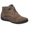 Schnürboots JOSEF SEIBEL "Fergey 43", Damen, Gr. 39, braun, Leder, casual, Schuhe, Boots, Komfortschuh mit Wechselfußbett aus Leder