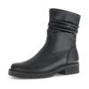 Stiefelette GABOR, Damen, Gr. 44, schwarz, Kalbsleder, unifarben, klassisch, Schuhe, Blockabsatz, Herbstboots mit zweckmäßigem Innenreißverschluss