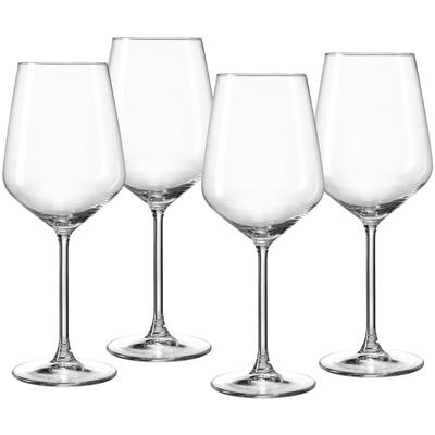 Rotweinglas RITZENHOFF & BREKER "Rumba", transparent, B:9cm H:24cm Ø:9cm, Glas, Trinkgefäße, 4er Set, je 530 ml Image