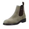 Chelseaboots GANT "Prepdale", Herren, Gr. 44, grau (taupe), Veloursleder, elegant, Schuhe, mit weicher Lederinnensohle