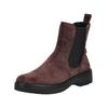 Stiefelette LEGERO "Legero Stiefelette Veloursleder/Textil", Damen, Gr. 37, rot, Veloursleder, Textil, casual, Schuhe