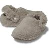 Hausschuh CROCS "Classic Cozzy Slipper T", Kinder, Gr. 27, braun, Croslite, Textil, casual, Schuhe, Pantoffel, Clog mit Riemen