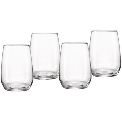 Longdrinkglas RITZENHOFF & BREKER "Rumba", transparent, B:8cm H:11,5cm Ø:8cm, Glas, Trinkgefäße, 4er Set, je 450 ml Image