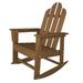 POLYWOOD® Long Island Rocking Chair in Brown | 41 H x 26.5 W x 30 D in | Wayfair ECR16TE