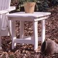 Uwharrie Chair Companion Wood Outdoor Side Table Wood in Red | 30 H x 30 W x 23.5 D in | Wayfair 5040-039-Distressed