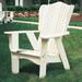 Uwharrie Chair Plantation Adirondack Chair in Red | 47 H x 35 W x 36 D in | Wayfair 3011-039-Distressed