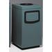 Witt Side Entry Round Series Receptacle 30 Gallon Trash Can Fiberglass in Blue | 40 H x 20 W x 20 D in | Wayfair 7S-2040TD-PD-10