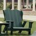 Uwharrie Outdoor Chair Plantation Wood Garden Bench Wood/Natural Hardwoods in Green | 45.5 H x 52 W x 36 D in | Wayfair 3051-022-Wash