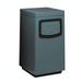 Witt Side Entry Round Series Receptacle 30 Gallon Trash Can Fiberglass in Brown | 40 H x 20 W x 20 D in | Wayfair 7S-2040TD-DC-11