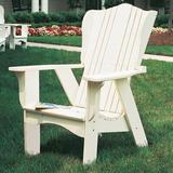 Uwharrie Chair Plantation Adirondack Chair in Gray | 47 H x 35 W x 36 D in | Wayfair 3011-081-Distressed