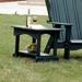 Uwharrie Chair Plantation Wood Outdoor Side Table Wood in Blue | Wayfair 3040-026-Wash