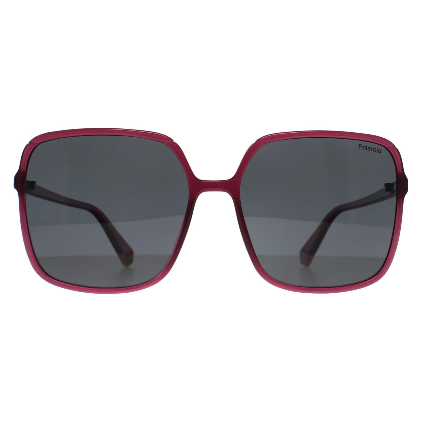 Polaroid PLD 6128/S MU1 M9 fuchsia rosa grau polarisierte Sonnenbrille Image