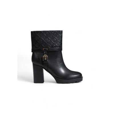 Guess Emmitt Bootie Damen Ankle Boots aus schwarzem Leder Image