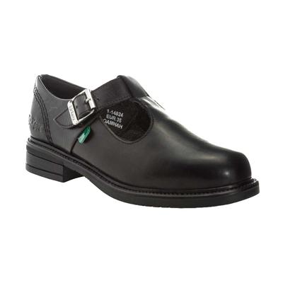Kickers - Mädchen Schul-Uniform-Schuhe "Lach", Leder (Schwarz) Image