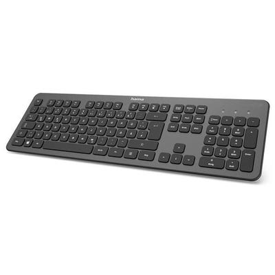 Hama Kabellose Tastatur »KW-700« schwarz / anthrazit schwarz Image