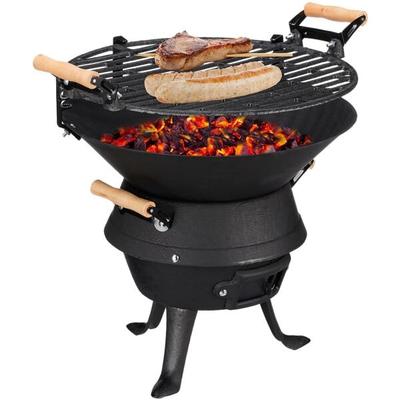 relaxdays Grillfass Gusseisen Image
