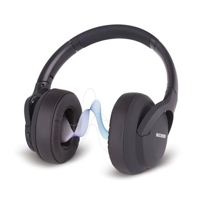 Skechers Wireless Over Ear Headphones | Black