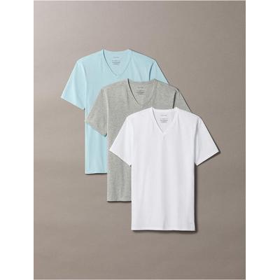 Cotton Stretch Blend 3-Pack V-Neck Sleep T-Shirt