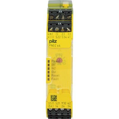 [NEUWERTIG] Pilz Not Aus Schaltgerät Schaltgerät Not Aus Schalter Pnoz S4 48 240 Vacdc 3 N/O B-Ware Image