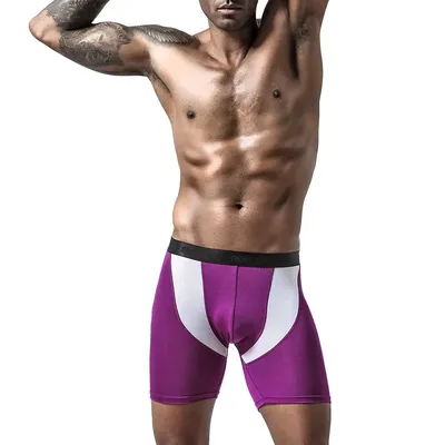 Sportbekleidung, Anti-Reibungs-Bein für Herren, professionelles Laufen und Fitness, eng anliegendes langes Bein, schnell trocknend, plus lang, fl Image