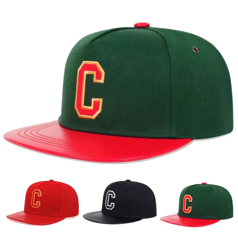 Unisex C Brief Stickerei Hip-hop Hüte Frühling Herbst Einstellbar Casual Snapback Baseball Caps Outdoor Sonnenschutz Hut Sport Kappe