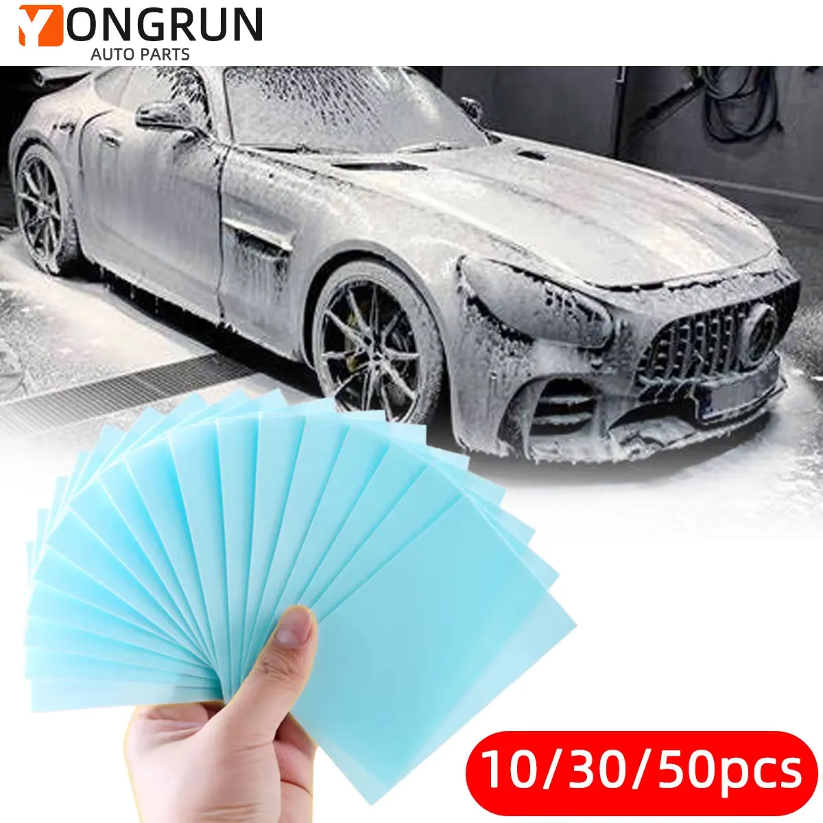 10/30/50 stücke Auto Hause Reinigung Blatt Boden Reinigung Blatt Mopp Boden Auto Außen Reinigung Hause Hygiene Wc reinigung Blatt Image
