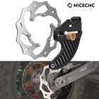 2024 2023 Per KTM EXC 300 TPi 6D EXC-F 350 SX 125 SXF 450 Husqvarna TE 300 GasGas EC 240MM Disco freno posteriore Rotore Guard Kit copertura