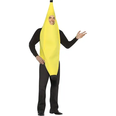 Halloween Leichtes Bananenkostüm Partykostüm UniSex Kostümfeier Image