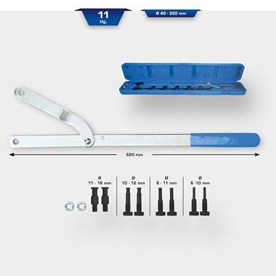 Brilliant Tools Universal-Gegenhalter-Satz, 11-tlg [Hersteller-Nr. BT595750] Image