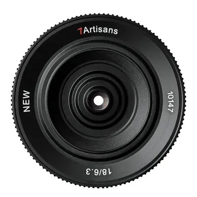 7artisans 18mm F6.3 Cookie Wide-Angle Lens Cultural Landscape Lens Custom Camera Lens for Sony E Fuji Canon Panasonic S5M43