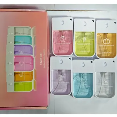 Refillable Hand Sanitizer Mini Card Spray Portable Hydrating Hand Sanitizer Spray Travel Cosmetics for Adult Kids 1.28 Oz/45ML