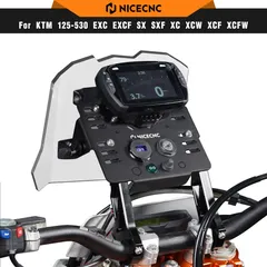 NICECNC GPS Mount Bracket Mini Fairing Kit For KTM EXC 300 Husaberg Husqvarna Honda Beta GasGas Yamaha Suzuki Kawasaki Sherco