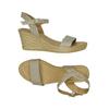 Marco Tozzi Damen Sandale, Gr. 40, gold, kein Etikett