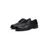 Schnürschuh TOMMY HILFIGER "HILFIGER VOGUE LTH SHOE", Herren, Gr. 41, schwarz, Leder, unifarben, elegant, Schuhe, Businesschuh, Abendschuh mit seitlicher Logoprägung