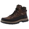 Winterboots ROMIKA, Herren, Gr. 44, braun (dunkelbraun), Lederimitat, Textil, casual, Schuhe, Winterstiefelette, Outdoorschuh, Schnürboots mit Innenreißverschluss