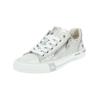 Sneaker MUSTANG SHOES "Mustang Shoes Sneaker Lederimitat", Damen, Gr. 38, silber, Lederimitat, casual, Schuhe