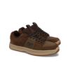 Sneaker DC SHOES "Lynx Zero", Gr. 8,5(41), braun (braun, gum), 50.51% Leder, 39.8% Synthetikmaterial, 9.69% Polyester, Schuhe