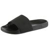 Pantolette TOMMY HILFIGER "TUMBLE HILFIGER POOL SLIDE", Herren, Gr. 39, schwarz, Synthetik, sportlich, Schuhe, Poolslide, Schlupfschuh, Schlappen mit breiter Bandage