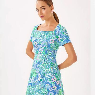 Lilly Pulitzer Dresses | Euc Lilly Pulitzer Lilly Dress | Color: Blue/Green | Size: 6