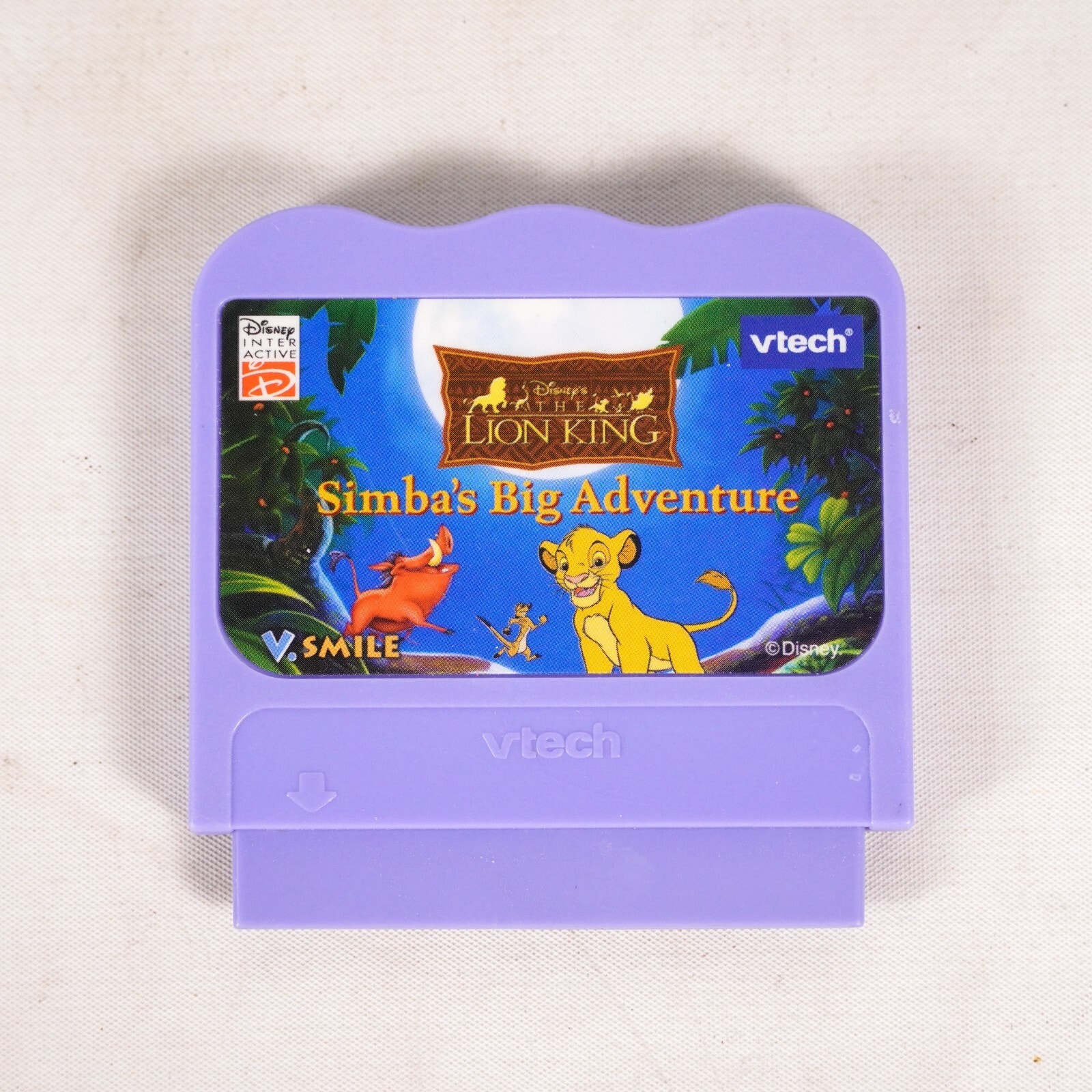 Disney Video Games & Consoles | Vtech Disney The Lion King Simba's Big Adventure Vsmile Video Game Cartridge | Color: Purple | Size: Os