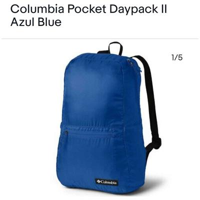 Columbia Bags | Columbia Azul Blue Packable Pocket Daypack Ii Nwt | Color: Blue | Size: Os