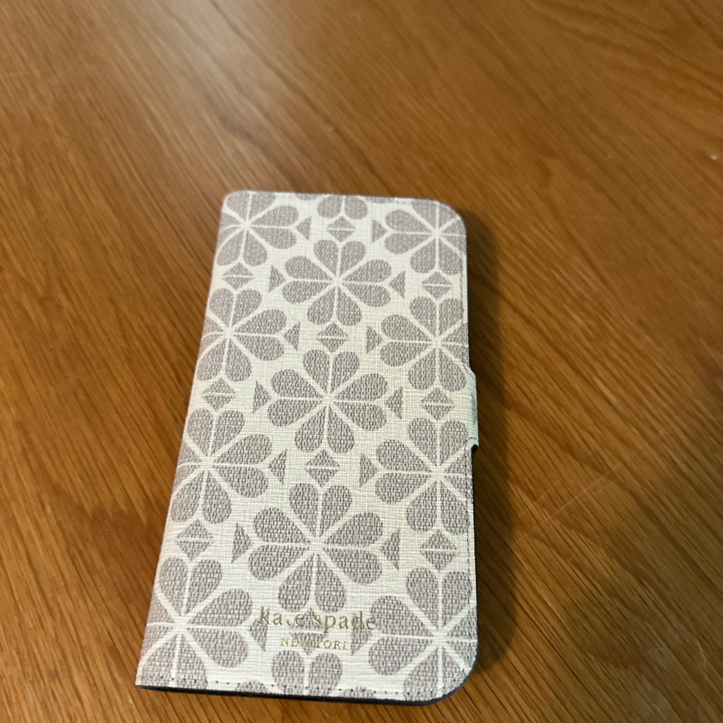 Kate Spade Cell Phones & Accessories | Kate Spade Gray Floral Phone Case | Color: Gray | Size: Os