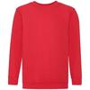 Fruit of the Loom Kinder Klassik Drop Schulter Sweatshirt (Rot)