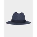 Jute Ribbon-Band Fedora Hat