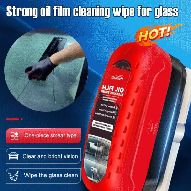 Leistungs starke Auto Interieur Glas reiniger klare Sicht effektive tragbare Reinigungs bürste Image