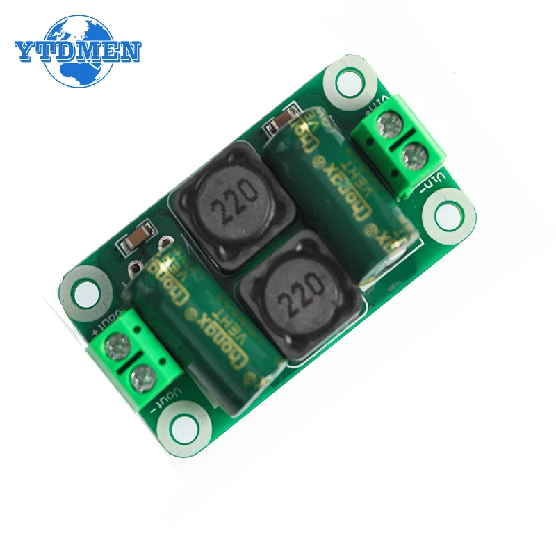 DC Power Filter Board 0-50V 4A Klasse D Power Verstärker Modul Interferenz Unterdrückung Board EMI Unterdrückung Image