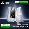 SmartDevil Corning AR Protezione schermo per iPhone 17 16ProMax 15Pro HD Pellicola in vetro temperato Kit rimozione polvere automatica Anti-impronta digitale