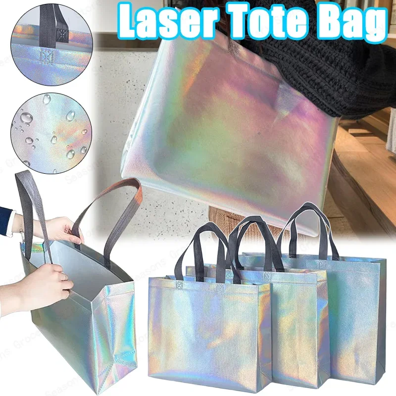 20/10/1PC Premium Hochzeit Party Tote Große Kapazität Wiederverwendbare Vlies Einkaufstasche Brautjungfer Geschenk Taschen Mode Zubehör