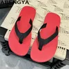 ABENGYA 2025 Sommer Neue Heiße Verkauf Flip-Flops Flache Hausschuhe Frauen 35-45 Plus Größe Casual Strand Schuhe Männer mode Maultiere Hausschuhe